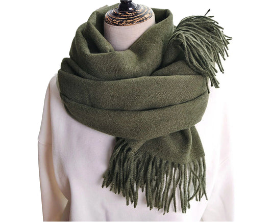 Women'S Scarf Blanket Scarf Women'S Cashmere Feel Cashmere Shawl