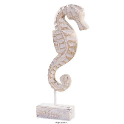 Mediterranean Style Crafts Home Decor Starfish Conch Seahorse Figurines Home Decor Ly14 21 Wholesales Dropshipping